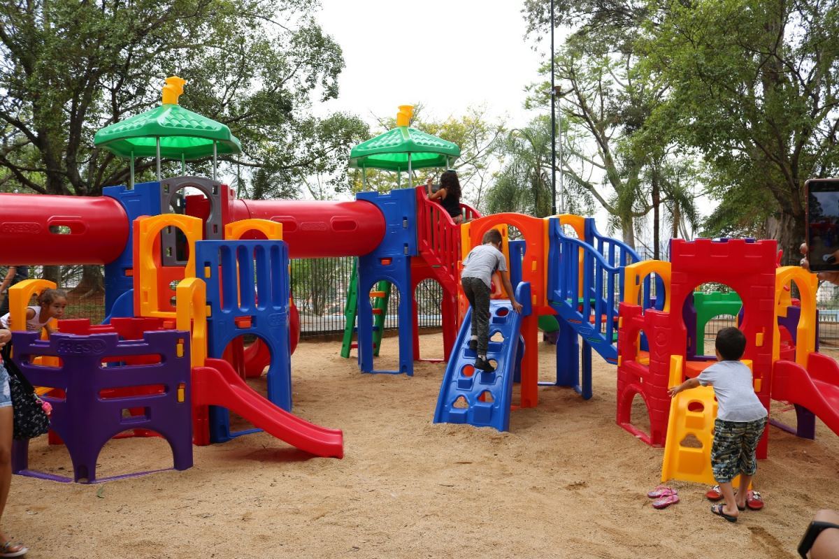 Revitalização do playground do Parque Juca Mulato é entregue, Notícias