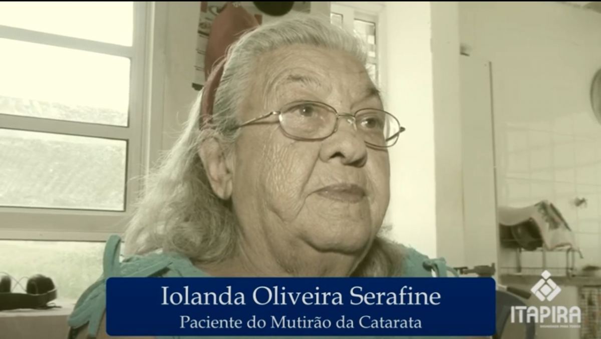 Mutirão de Catarata - Depoimento Dona Iolanda