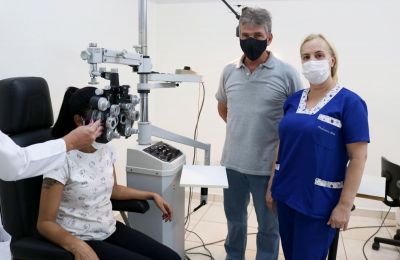 Saúde promove mutirão de consultas de oftalmologia no CAIS