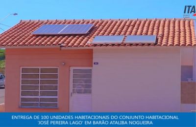 Entrega das 100 Casas de Barão Ataliba Nogueira