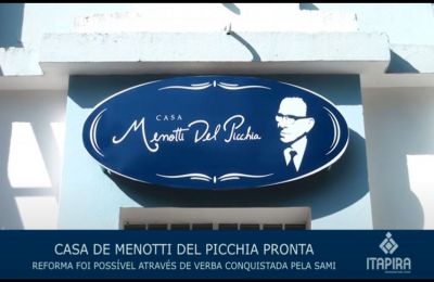 Reforma da Casa de Menotti Del Picchia está finalizada