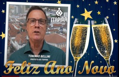 Mensagem de Ano Novo do Prefeito Toninho Bellini