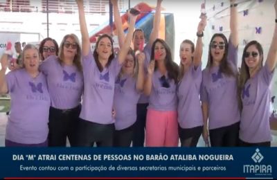 Dia M atrai centenas de pessoas no Barão Ataliba Nogueira