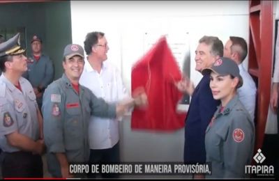Estação do Corpo de Bombeiros é inaugurada em Itapira